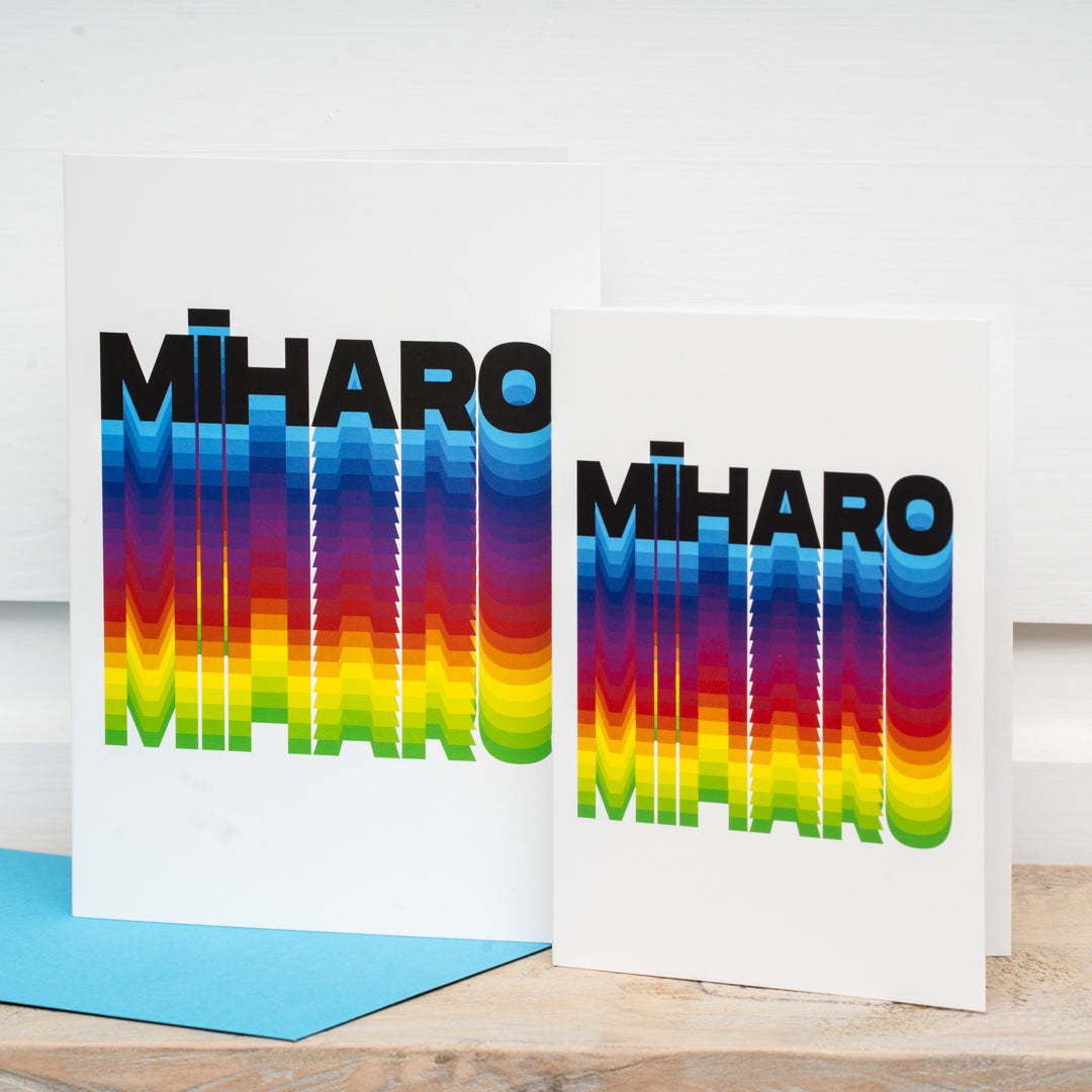 Māori Greeting Cards (Single - Large)
