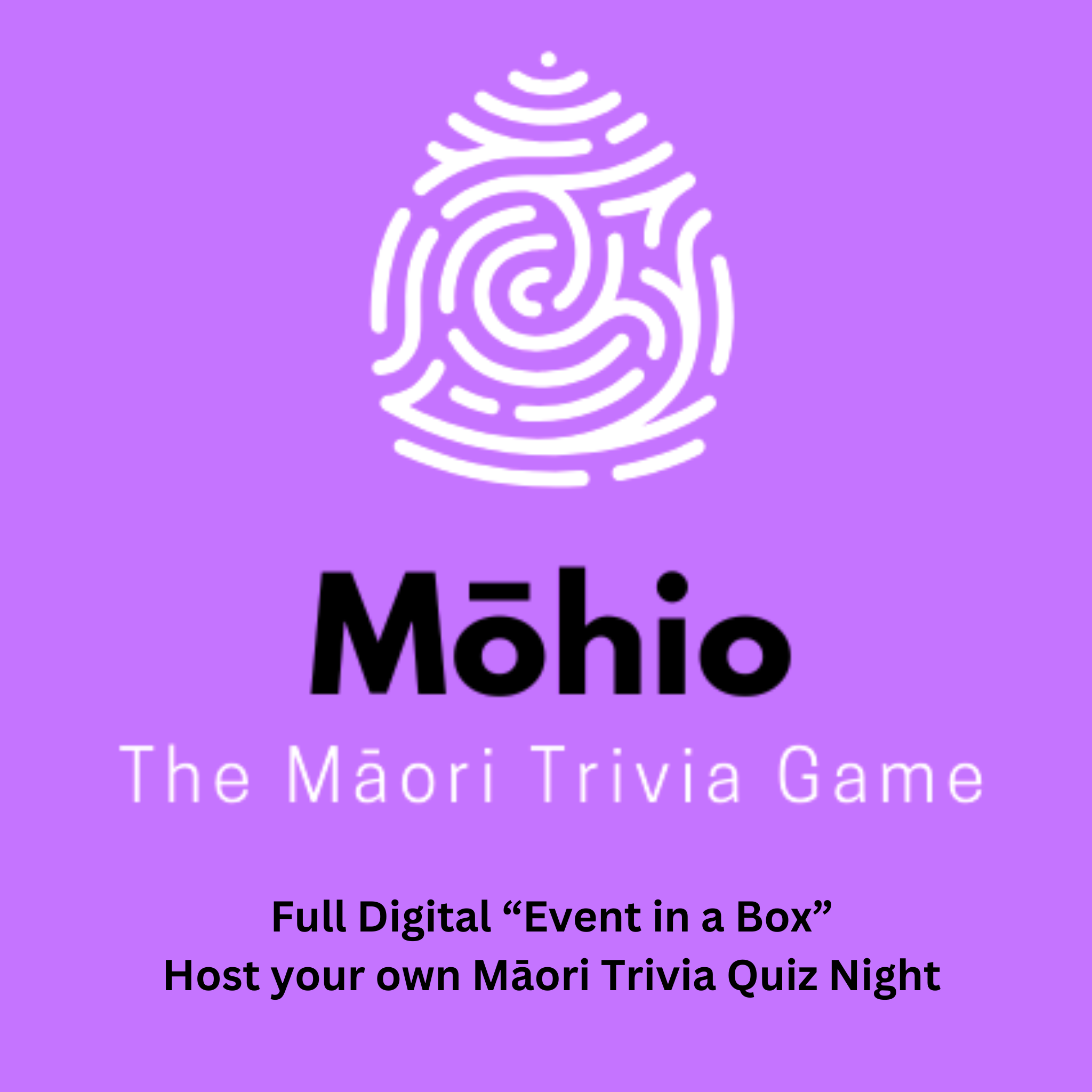 Digital Event - Mōhio Māori Trivia Pack