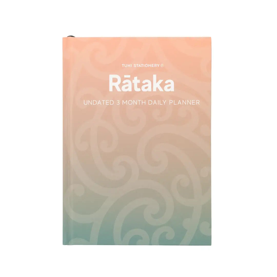 2023 Premium Daily Planner - Rātaka - Fabrics - Tuhi Stationery Ltd