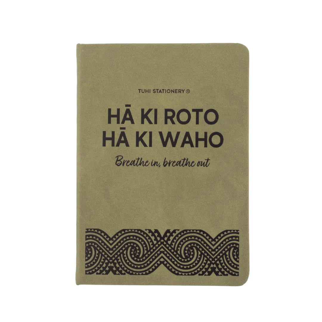 Premium Notebook: Hā ki roto | Mindfulness - Tuhi Stationery Ltd