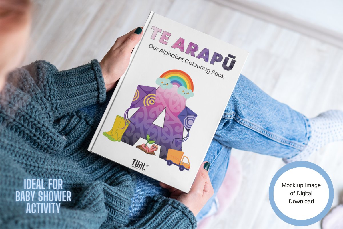 Baby's First Arapū Māori Book - Digital Activity Set (Mix Design) - Tuhi Stationery Ltd