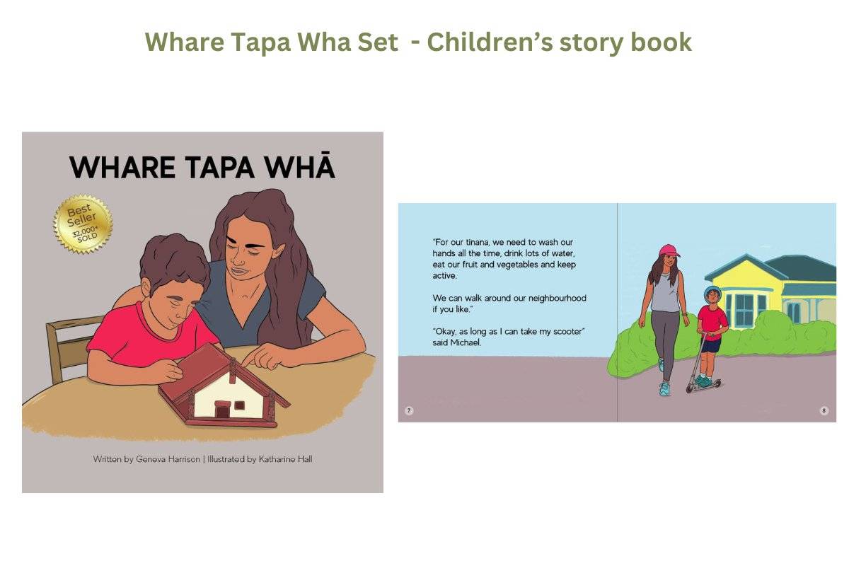 Children's Activity Set: Whare Tapa Whā Activity (Junior) - Tuhi Stationery Ltd