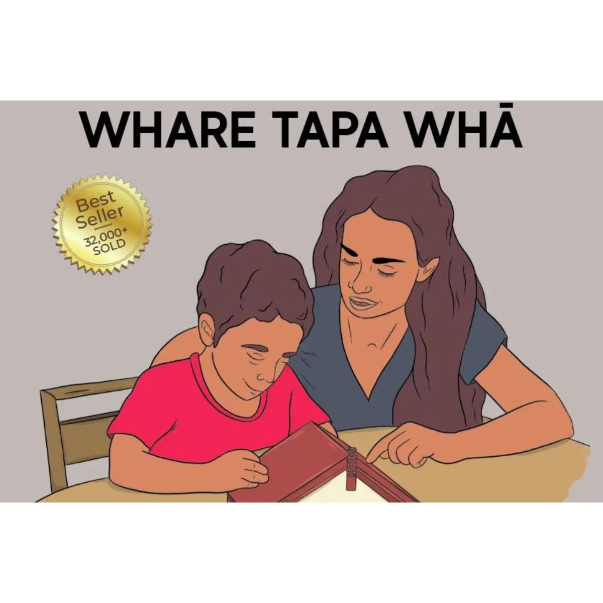 Children's Story Book: Whare Tapa Whā (Bilingual, Te Reo Māori) - Tuhi Stationery Ltd