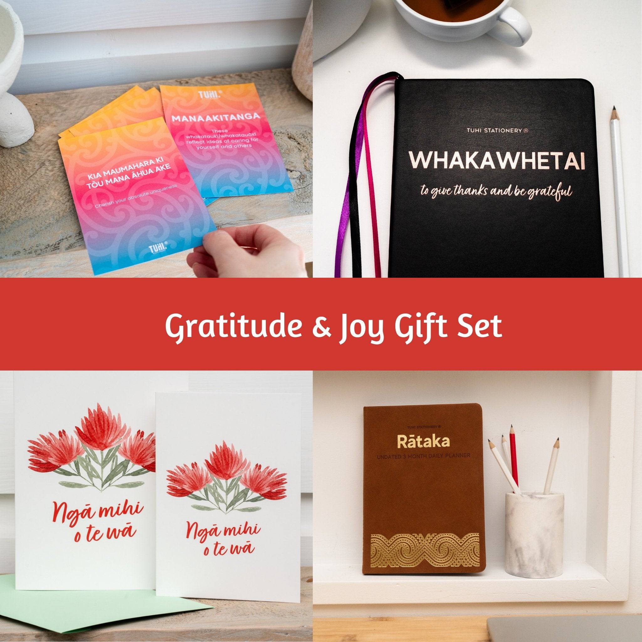 Gratitude & Joy Gift Set - Tuhi Stationery Ltd