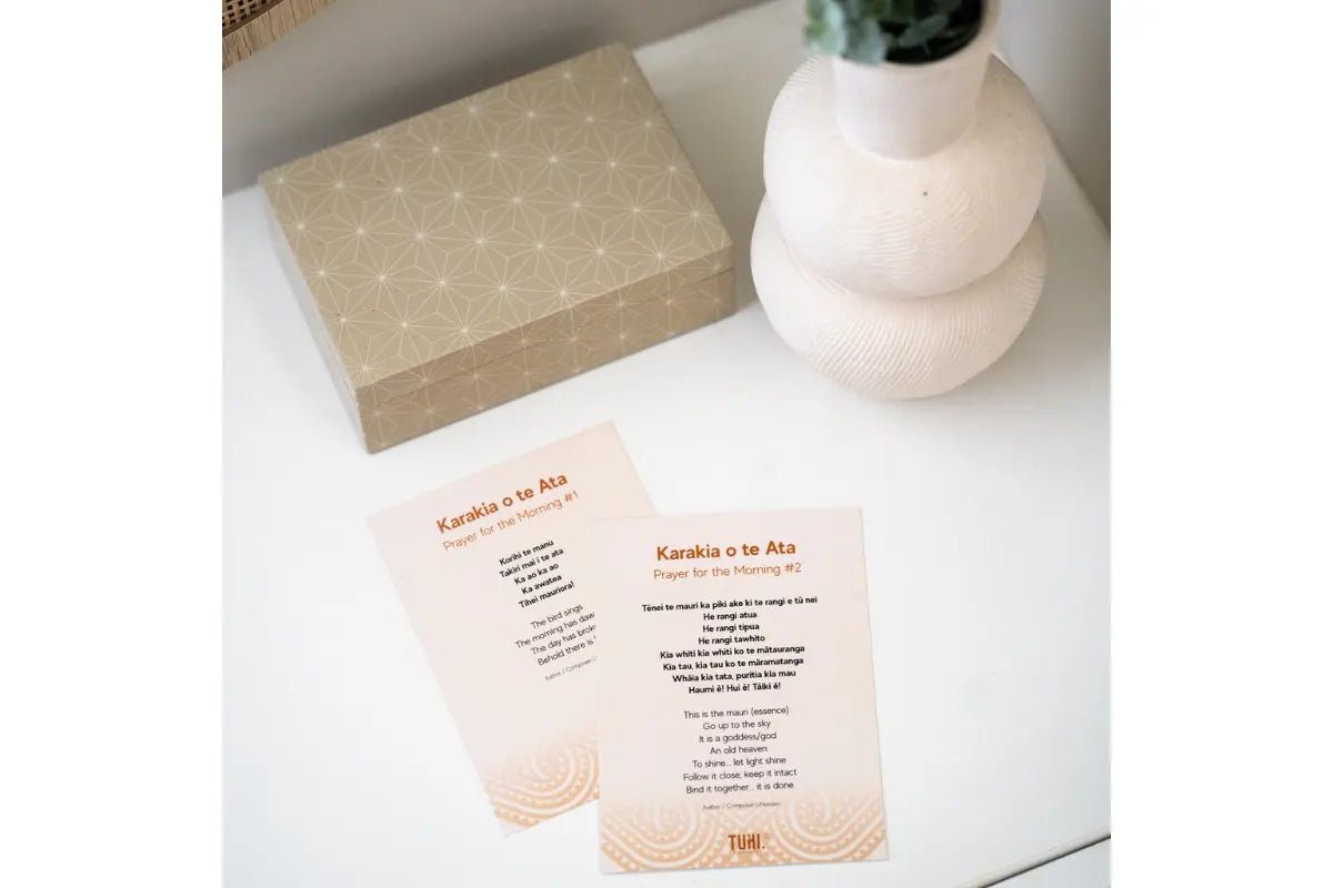 Karakia Card Set – 20 Bilingual Cards - Tuhi Stationery Ltd