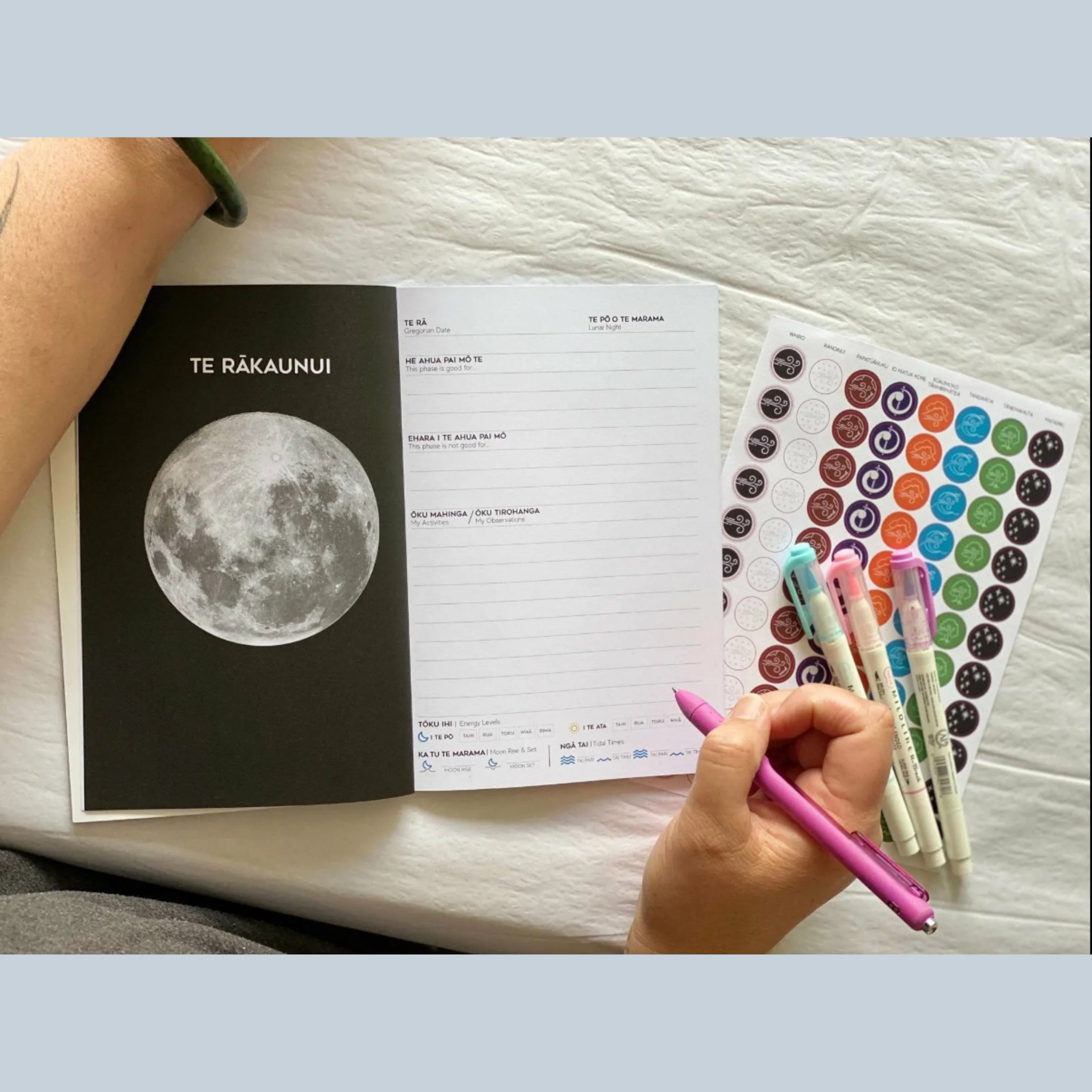 Stickers: Māori Lunar & Atua