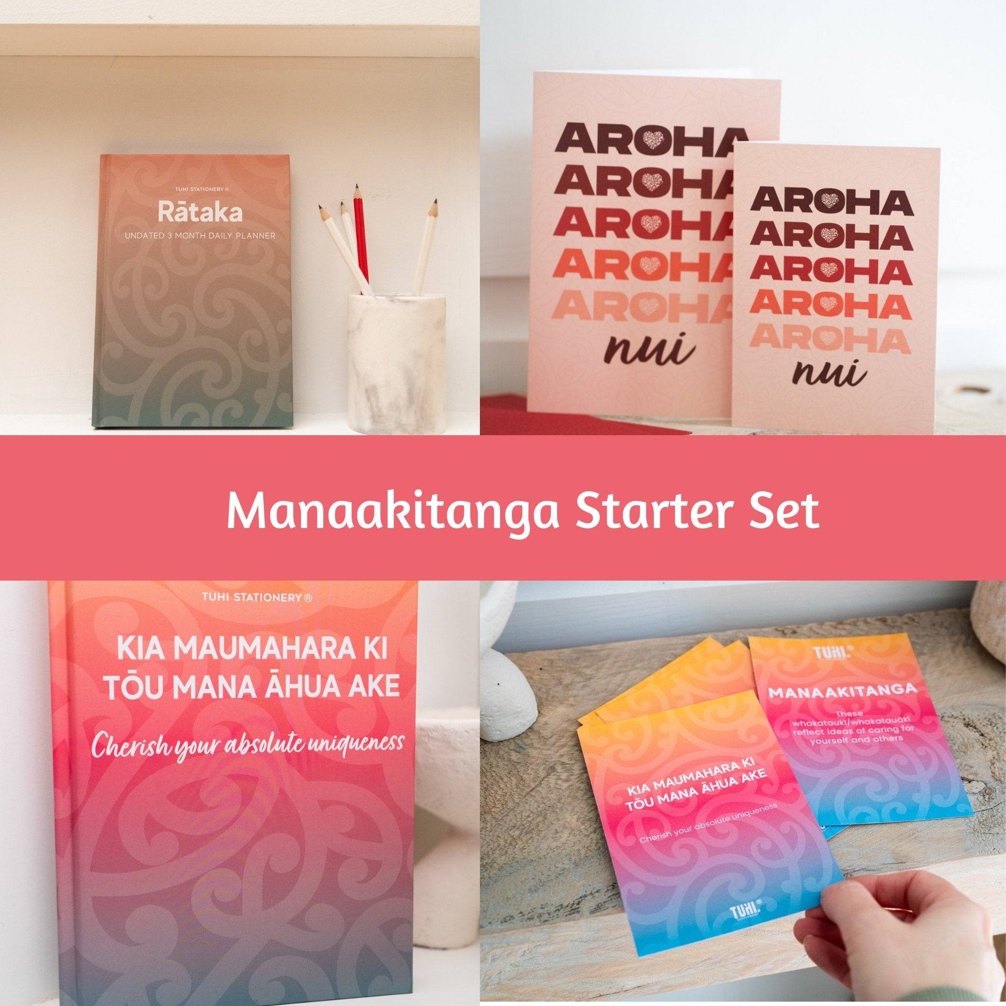 Manaakitanga Starter Set - Tuhi Stationery Ltd