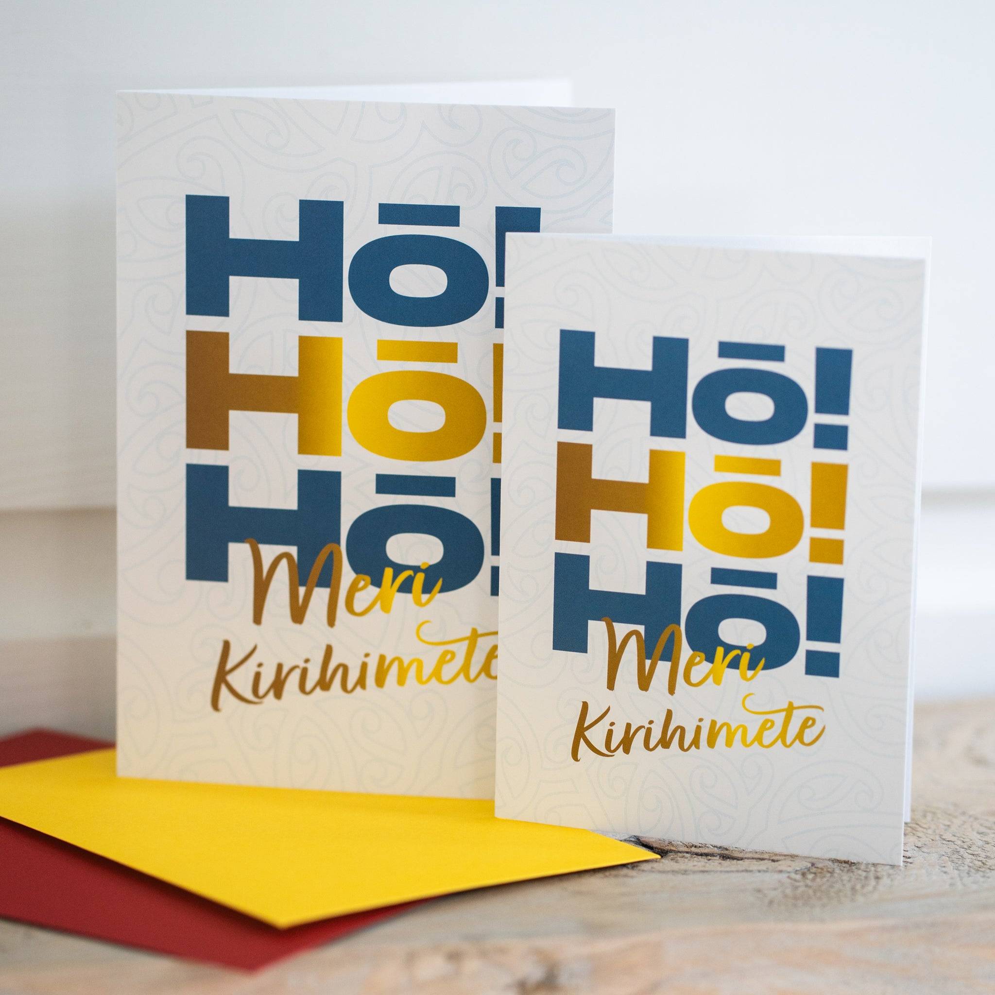 Māori Greeting Cards (5 Pack Large Size) - Tuhi Stationery Ltd