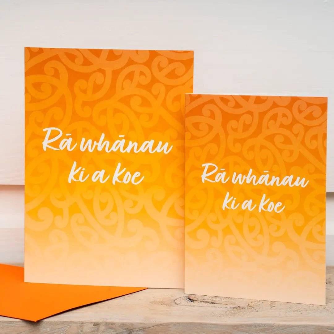 Māori Greeting Cards (5 Pack Large Size) - Tuhi Stationery Ltd