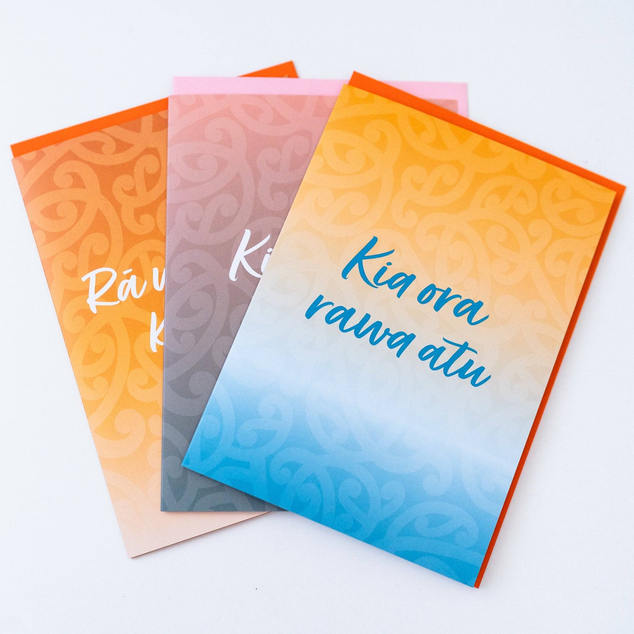 Māori Greeting Cards (5 Pack Large Size) - Tuhi Stationery Ltd