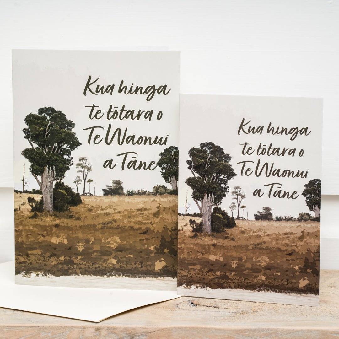 Māori Greeting Cards (5 Pack Large Size) - Tuhi Stationery Ltd