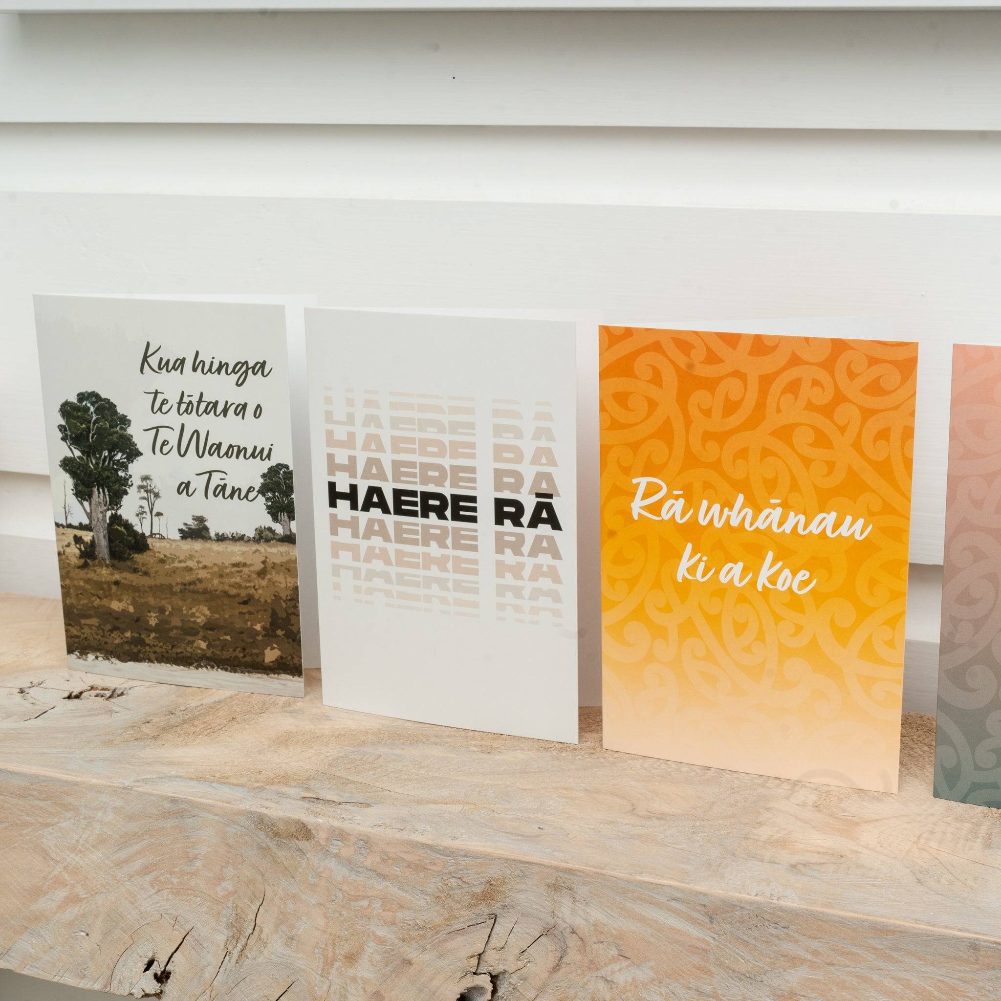 Māori Greeting Cards (5 Pack Small Size) - Tuhi Stationery Ltd