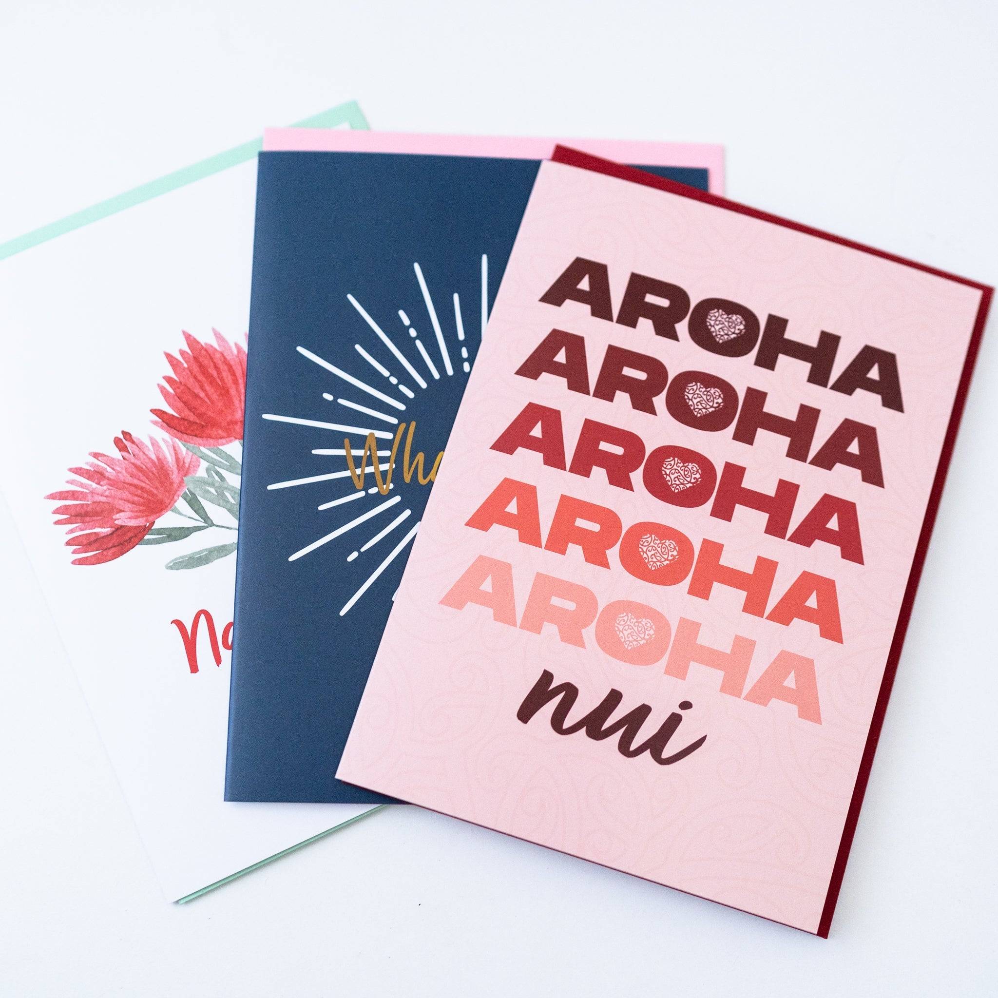 Māori Greeting Cards (5 Pack Small Size) - Tuhi Stationery Ltd