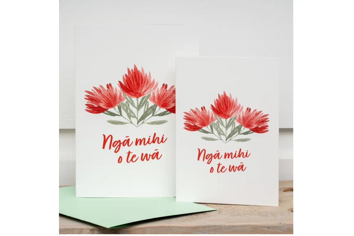 Māori Greeting Cards (8 Pack MIXED - Set 2) - Tuhi Stationery Ltd