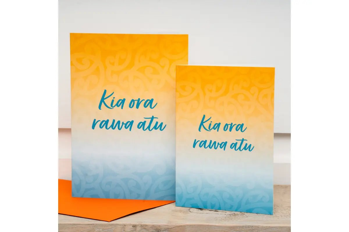 Māori Greeting Cards (8 Pack MIXED - Set 2) - Tuhi Stationery Ltd