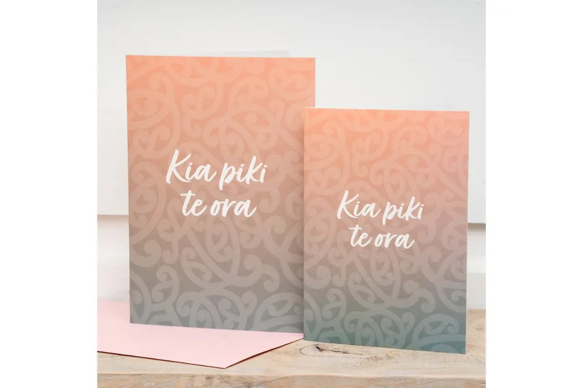 Māori Greeting Cards (8 Pack MIXED - Set 2) - Tuhi Stationery Ltd