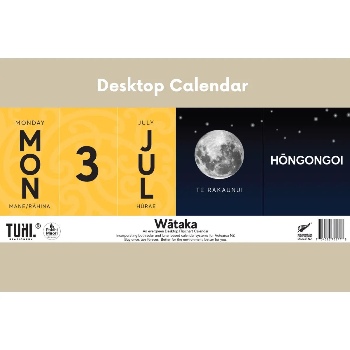 Maramataka: Desktop Calendar - Tuhi Stationery Ltd