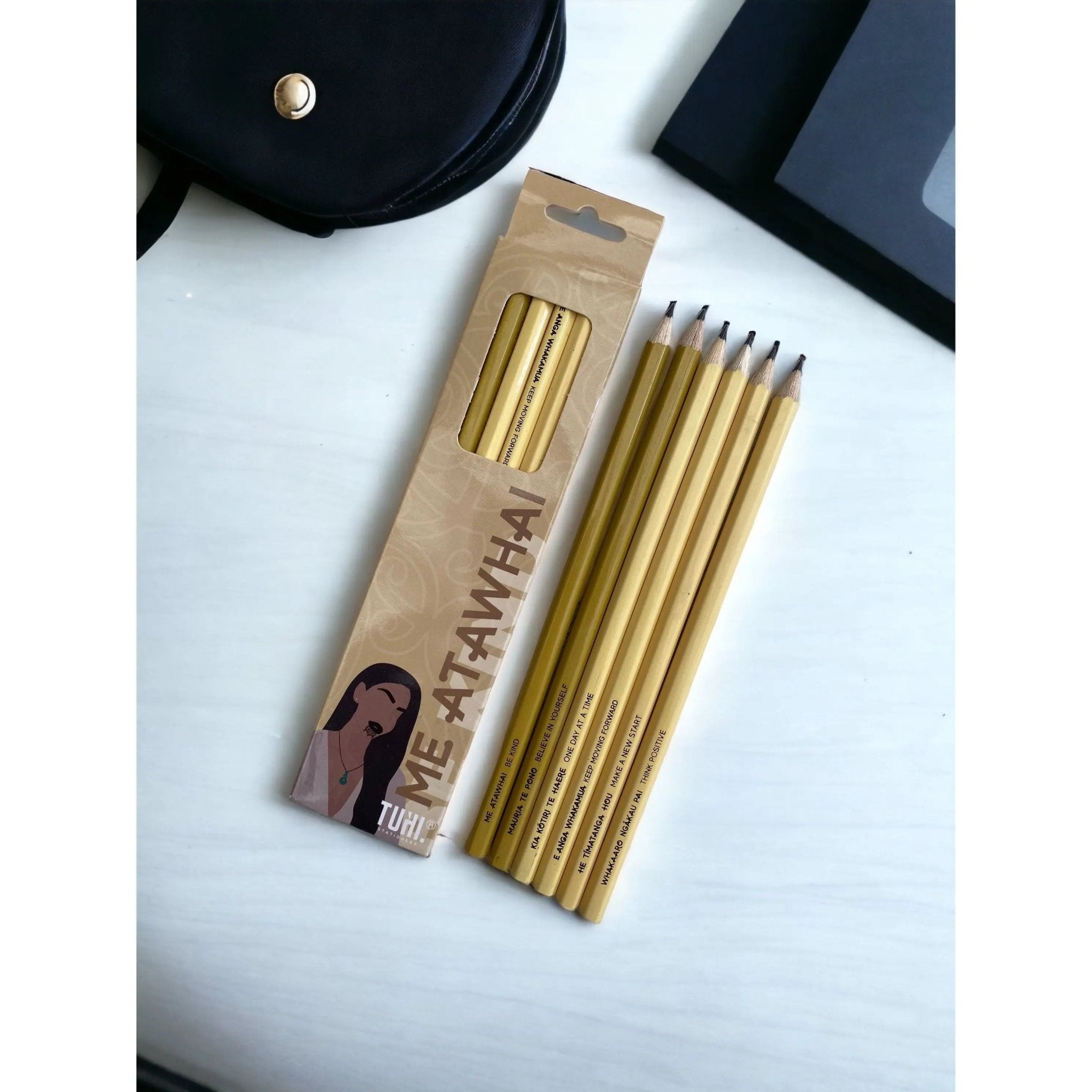 Pencil Set: Kīwaha in te Reo Māori - Tuhi Stationery Ltd