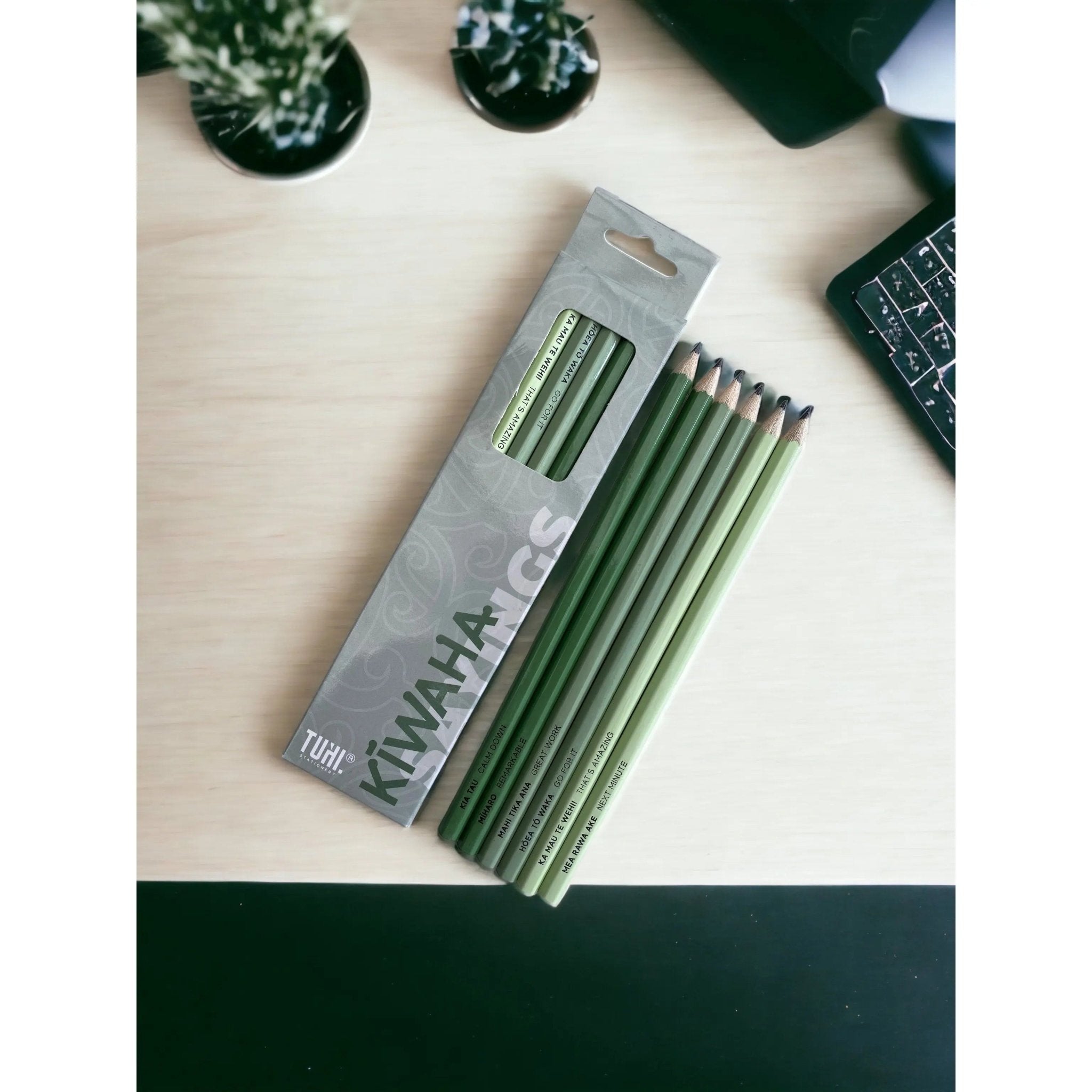 Pencil Set: Kīwaha in te Reo Māori - Tuhi Stationery Ltd