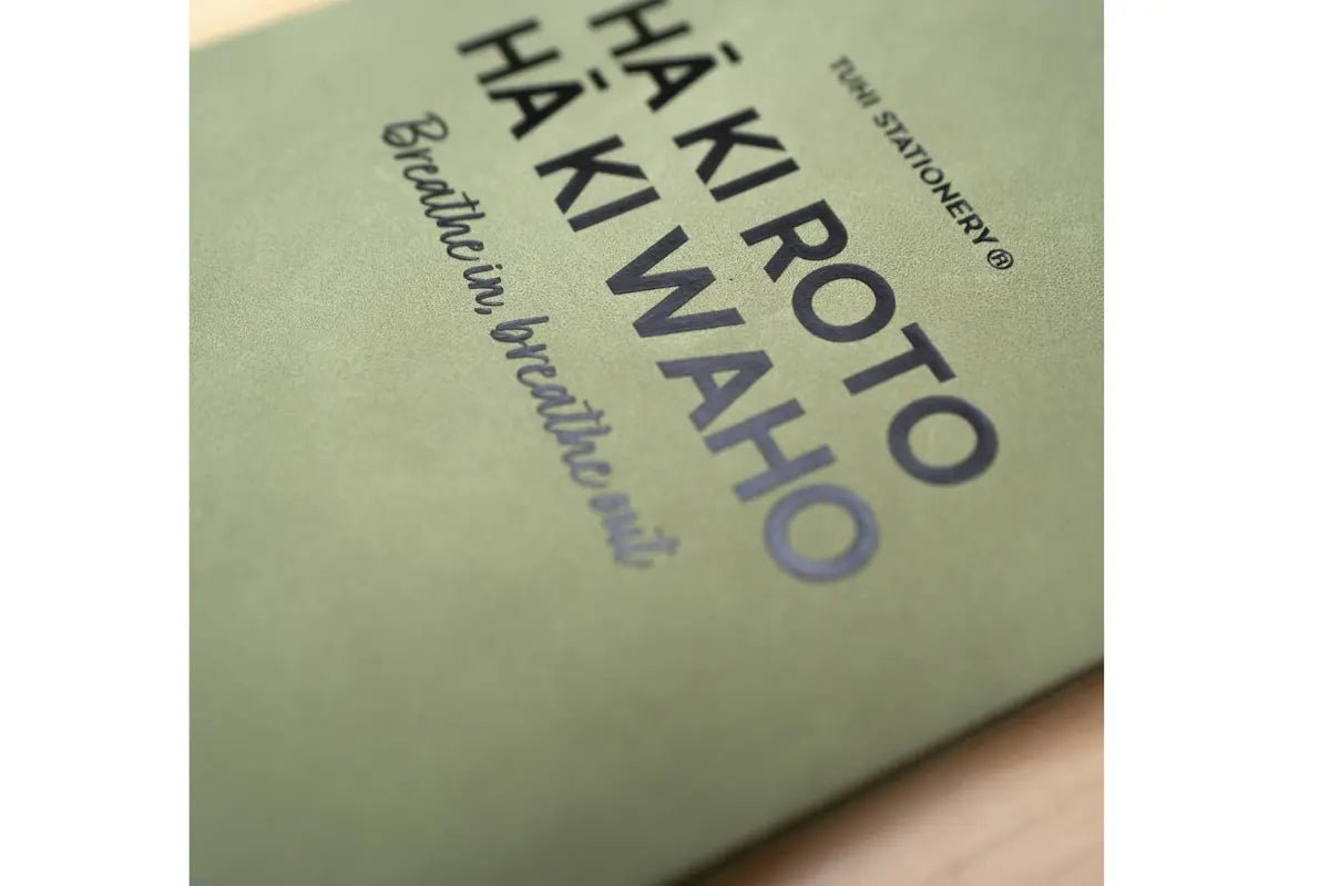 Premium Notebook: Hā ki roto | Mindfulness - Tuhi Stationery Ltd