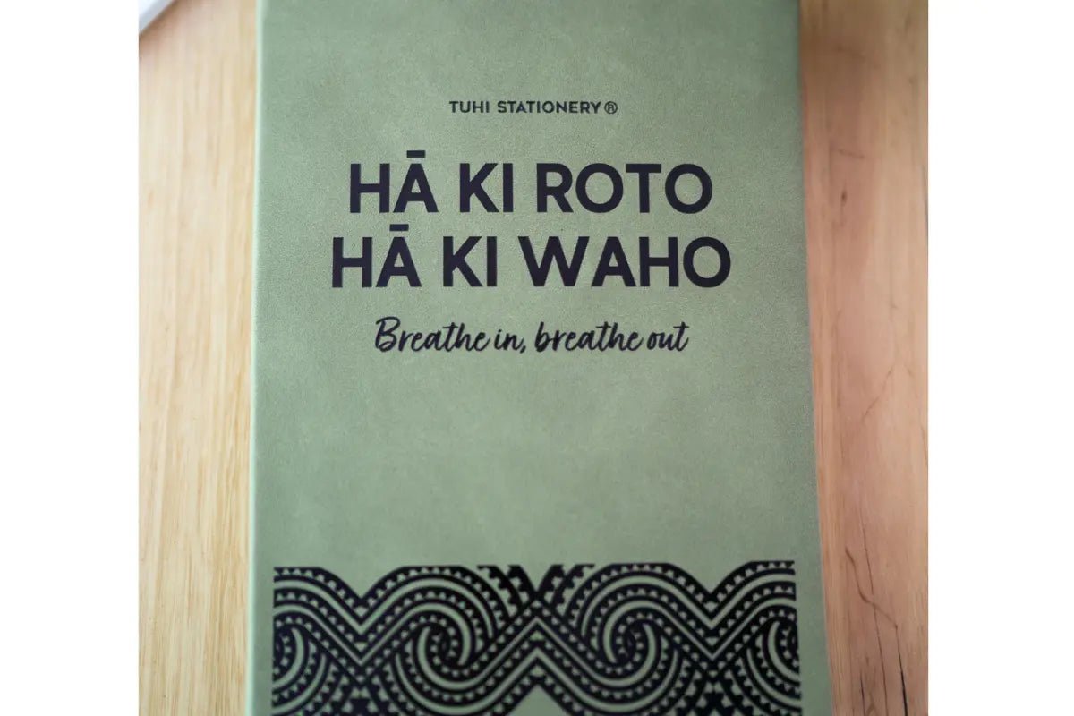 Premium Notebook: Hā ki roto | Mindfulness - Tuhi Stationery Ltd