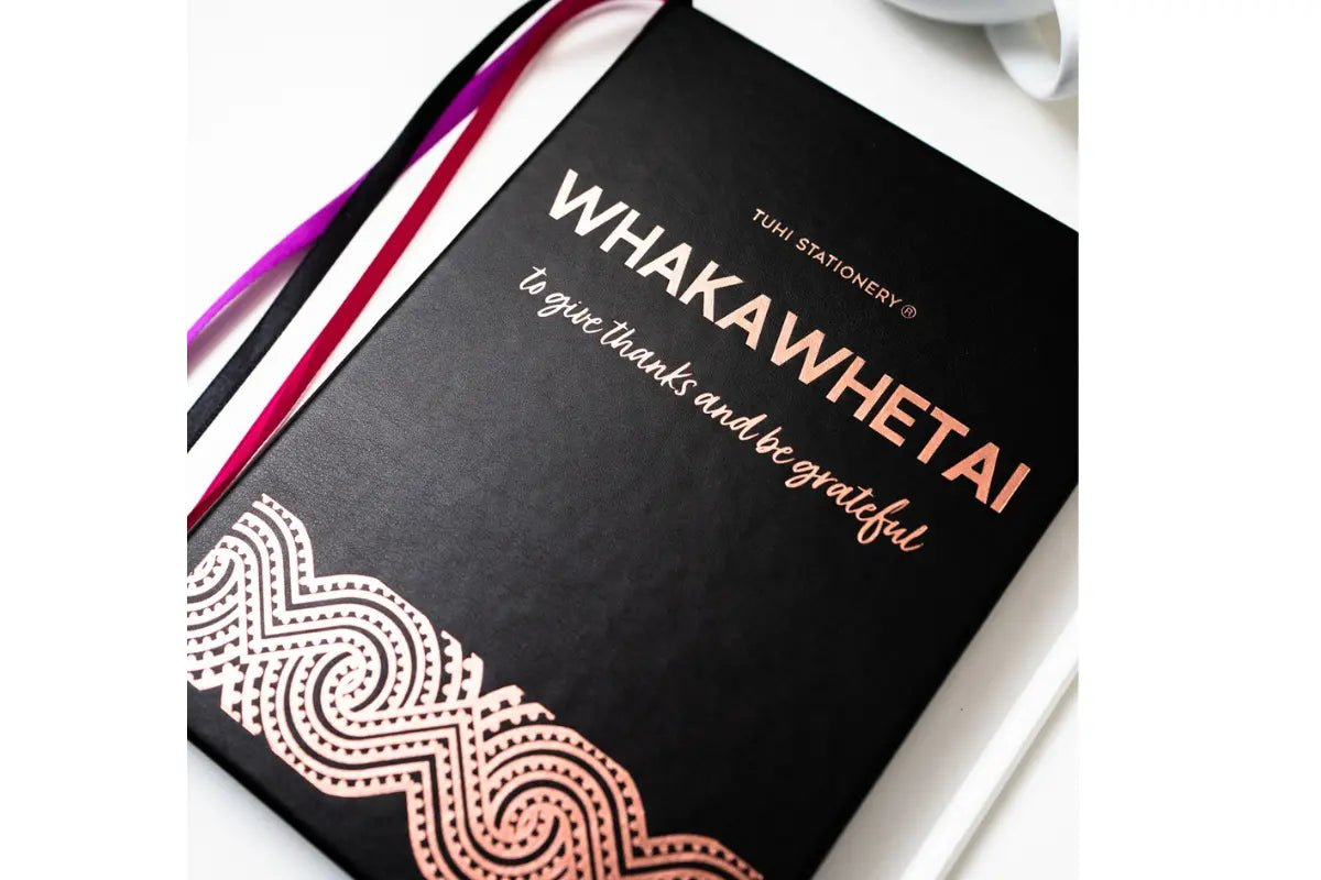 Premium Notebook: Whakawhetai | Gratitude - Tuhi Stationery Ltd