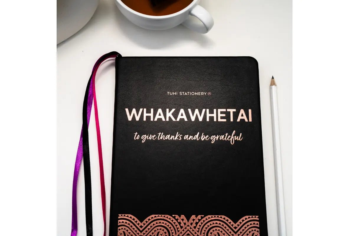 Premium Notebook: Whakawhetai | Gratitude - Tuhi Stationery Ltd