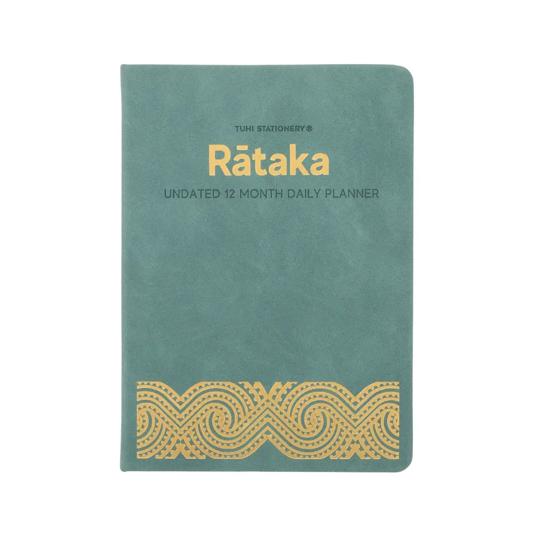 Rātaka Undated 12 - Month Daily Planner (Premium) - Tuhi Stationery Ltd