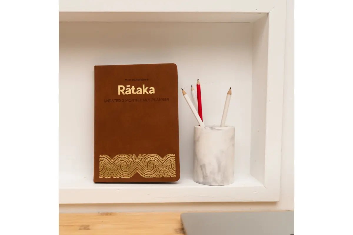 Rātaka Undated 3 month planner (Premium) - Tuhi Stationery Ltd