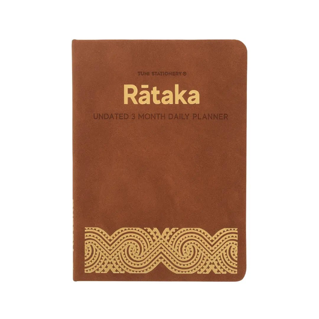 Rātaka Undated 3 month planner (Premium) - Tuhi Stationery Ltd