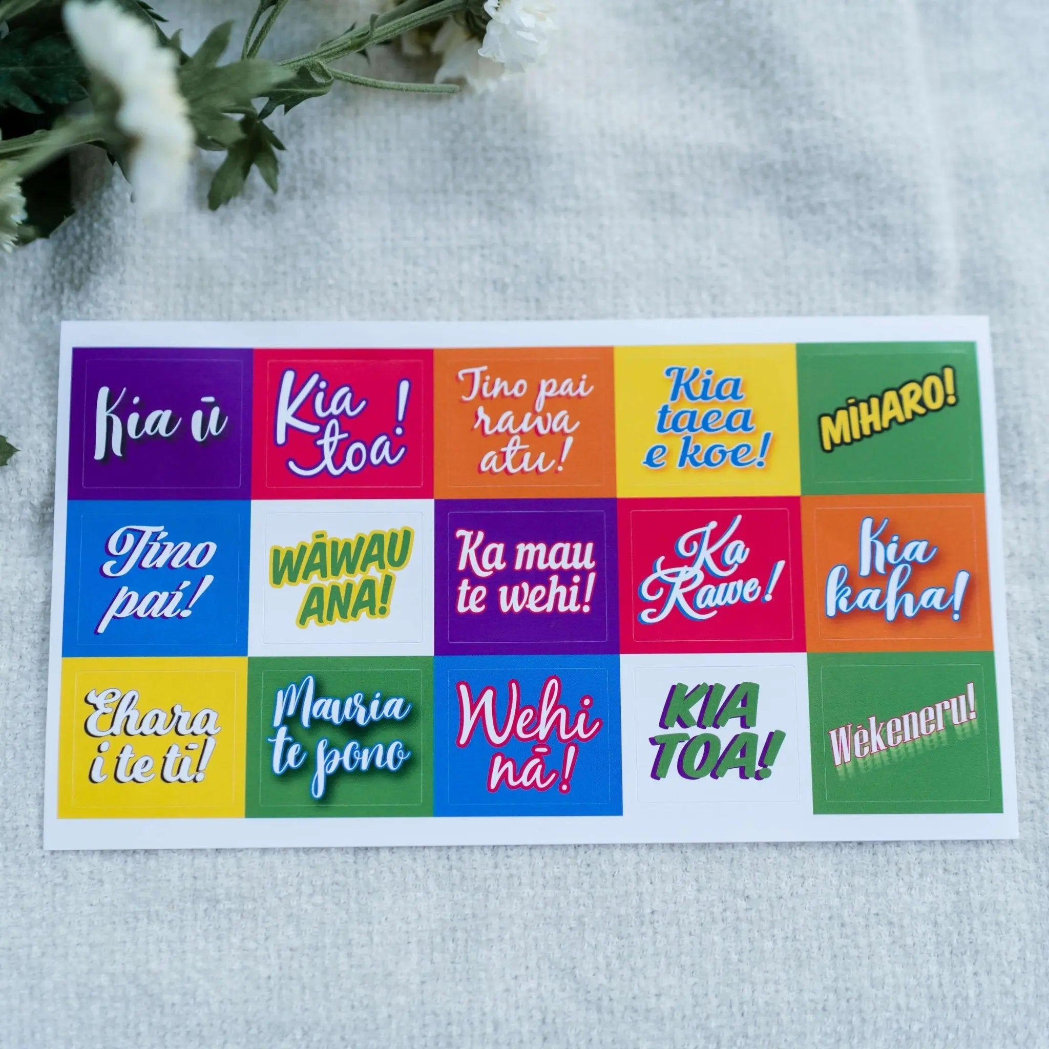 Stickers: Tamariki Encouragement - Tuhi Stationery Ltd