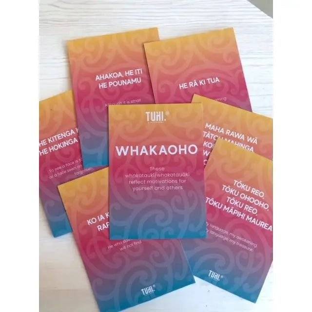 Whakataukī Card Sets (2 Designs, 48 Cards) - Tuhi Stationery Ltd