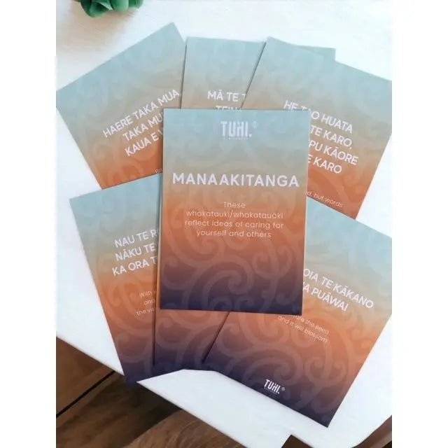 Whakataukī Card Sets (Papa Design, 6 cards) - Tuhi Stationery Ltd